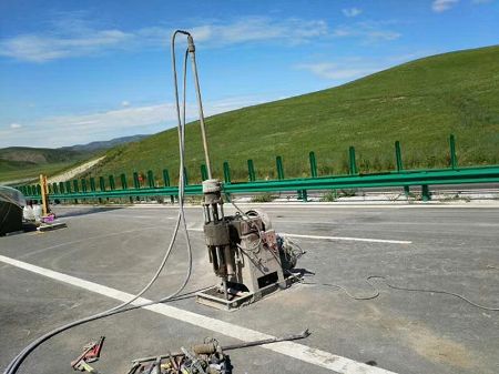 长汀公路地基基础注浆加固